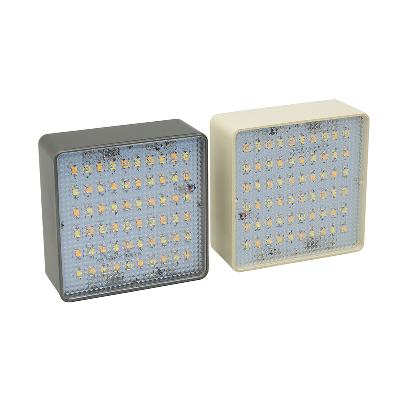 Lámpara recargable portátil de luz de relleno para acampar al aire libre de emergencia cuadrada