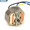 Motor de ventilador con bastidor en C y polo sombreado