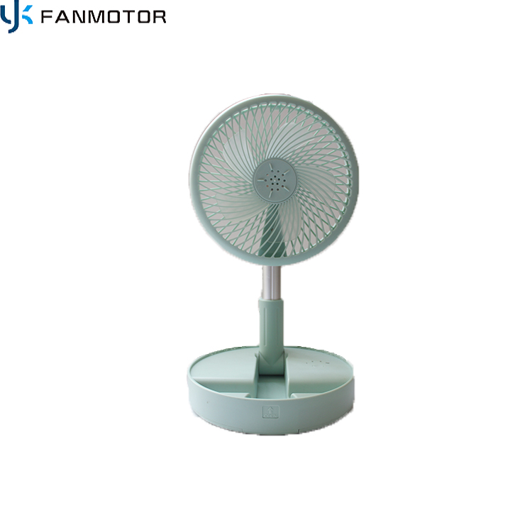 Mini ventilador de escritorio hidratante plegable portátil USB DC