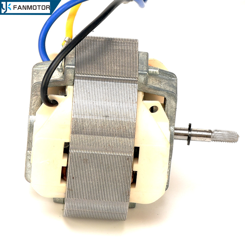 Motor de ventilador con bastidor en C y polo sombreado
