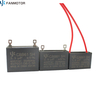 Condensador de película de funcionamiento del motor del ventilador de la mesa del escritorio del piso del ventilador de la CA de Cbb61 3.0UF 450V